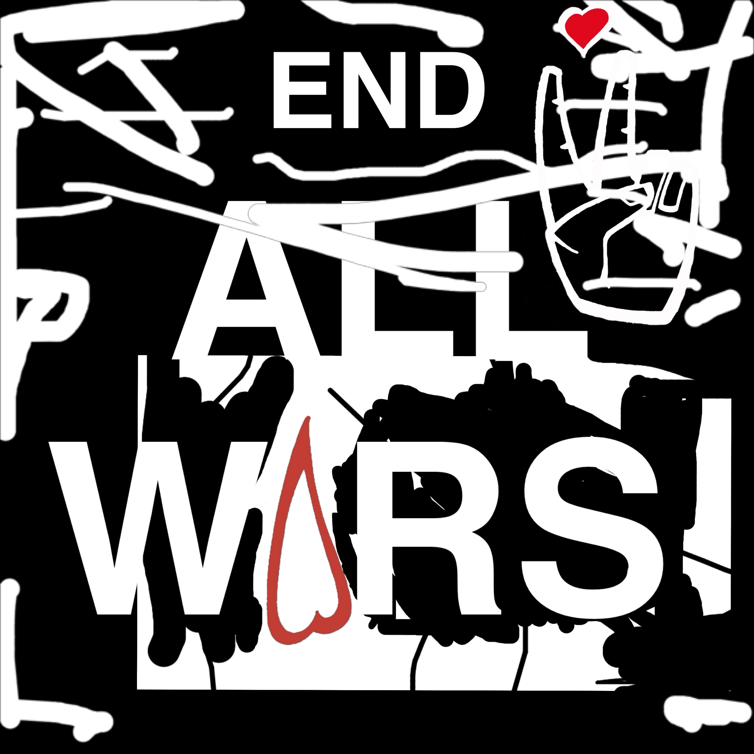 End All Wars Unisex zip hoodie