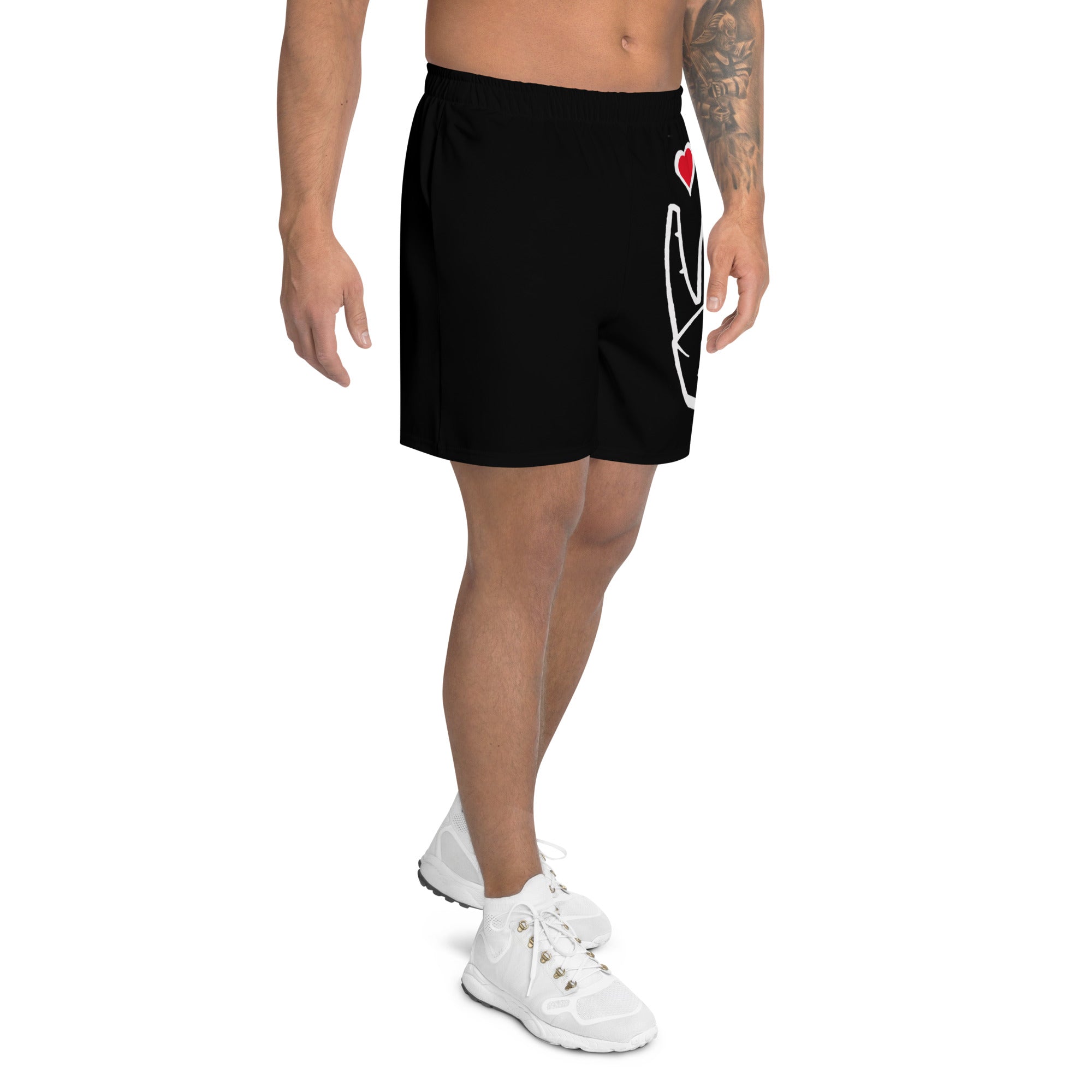 LoveAbove Athletic Long Shorts