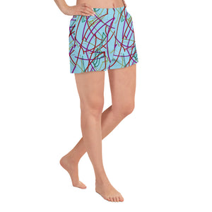 (SkyBlue Edition) Women’s Fancy Athletic Shorts V.1