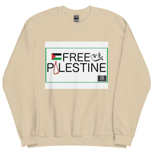 Free Palestine - Relief QR Unisex Sweatshirt