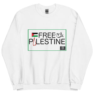 Free Palestine - Relief QR Unisex Sweatshirt