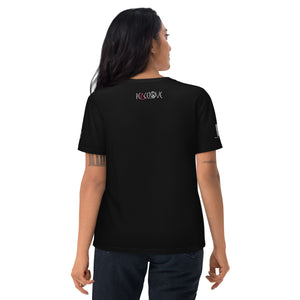 CONGO QR Relief Unisex organic cotton t-shirt