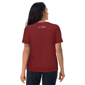 CONGO QR Relief Unisex organic cotton t-shirt