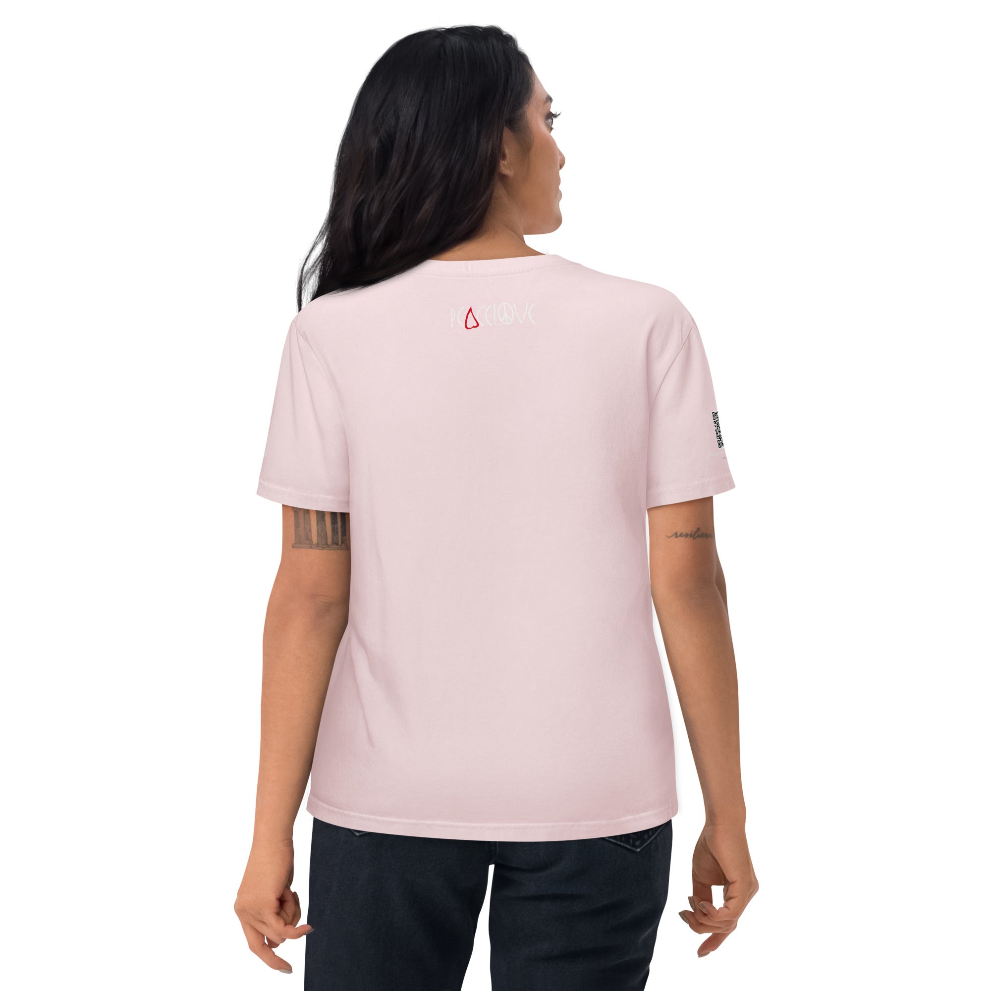 CONGO QR Relief Unisex organic cotton t-shirt