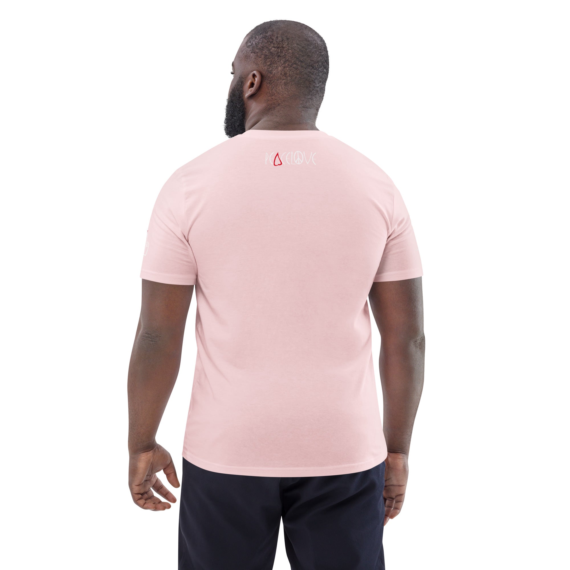 SUDAN QR Relief Unisex organic cotton t-shirt