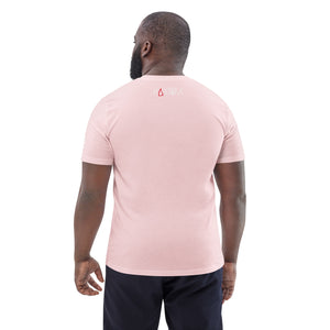 SUDAN QR Relief Unisex organic cotton t-shirt