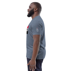 SUDAN QR Relief Unisex organic cotton t-shirt