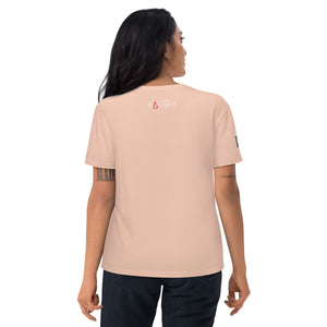 CONGO QR Relief Unisex organic cotton t-shirt