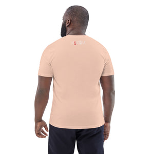 SUDAN QR Relief Unisex organic cotton t-shirt