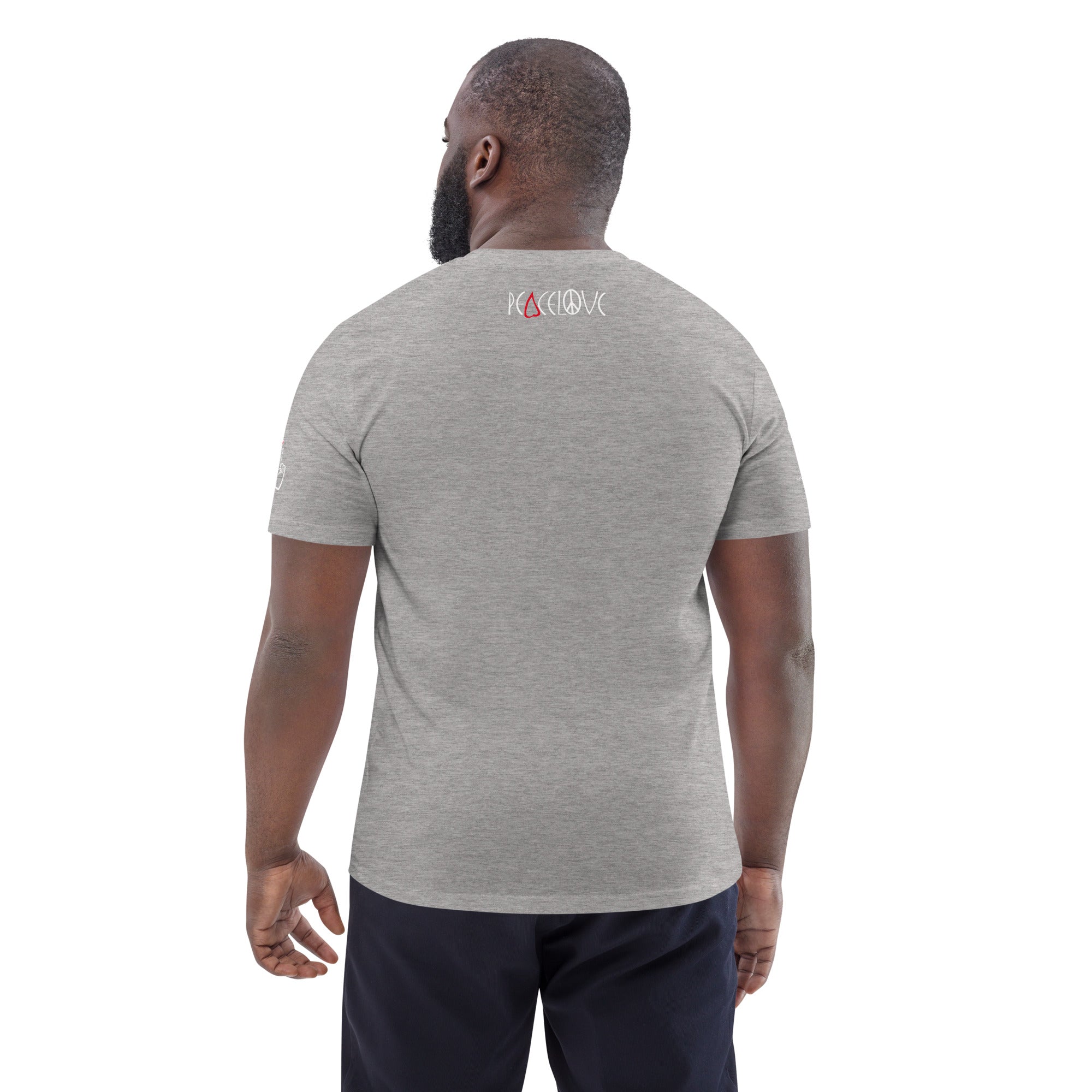 SUDAN QR Relief Unisex organic cotton t-shirt