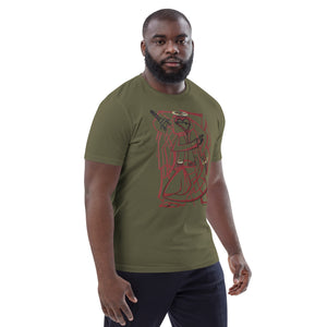 PeaceLoveWarrior organic cotton t-shirt