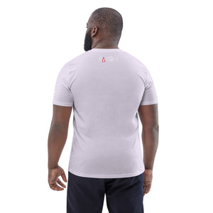 SUDAN QR Relief Unisex organic cotton t-shirt