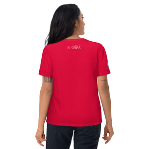 CONGO QR Relief Unisex organic cotton t-shirt