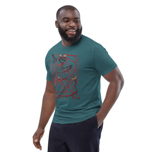 PeaceLoveWarrior organic cotton t-shirt