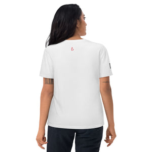 CONGO QR Relief Unisex organic cotton t-shirt