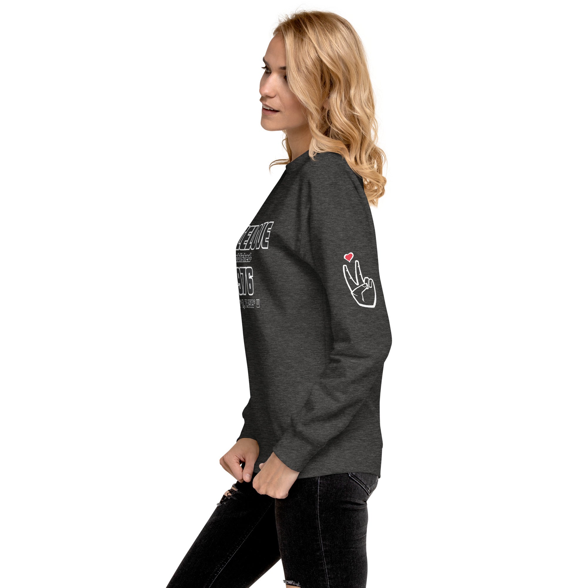 PeaceLove Est 1976 Unisex Premium Sweatshirt