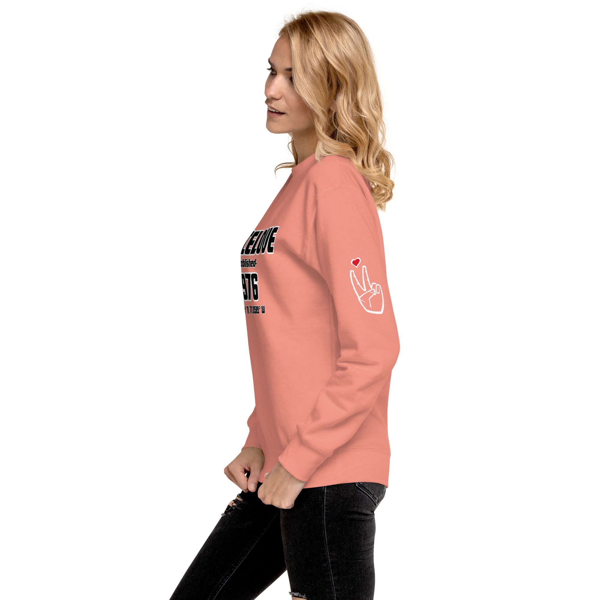 PeaceLove Est 1976 Unisex Premium Sweatshirt