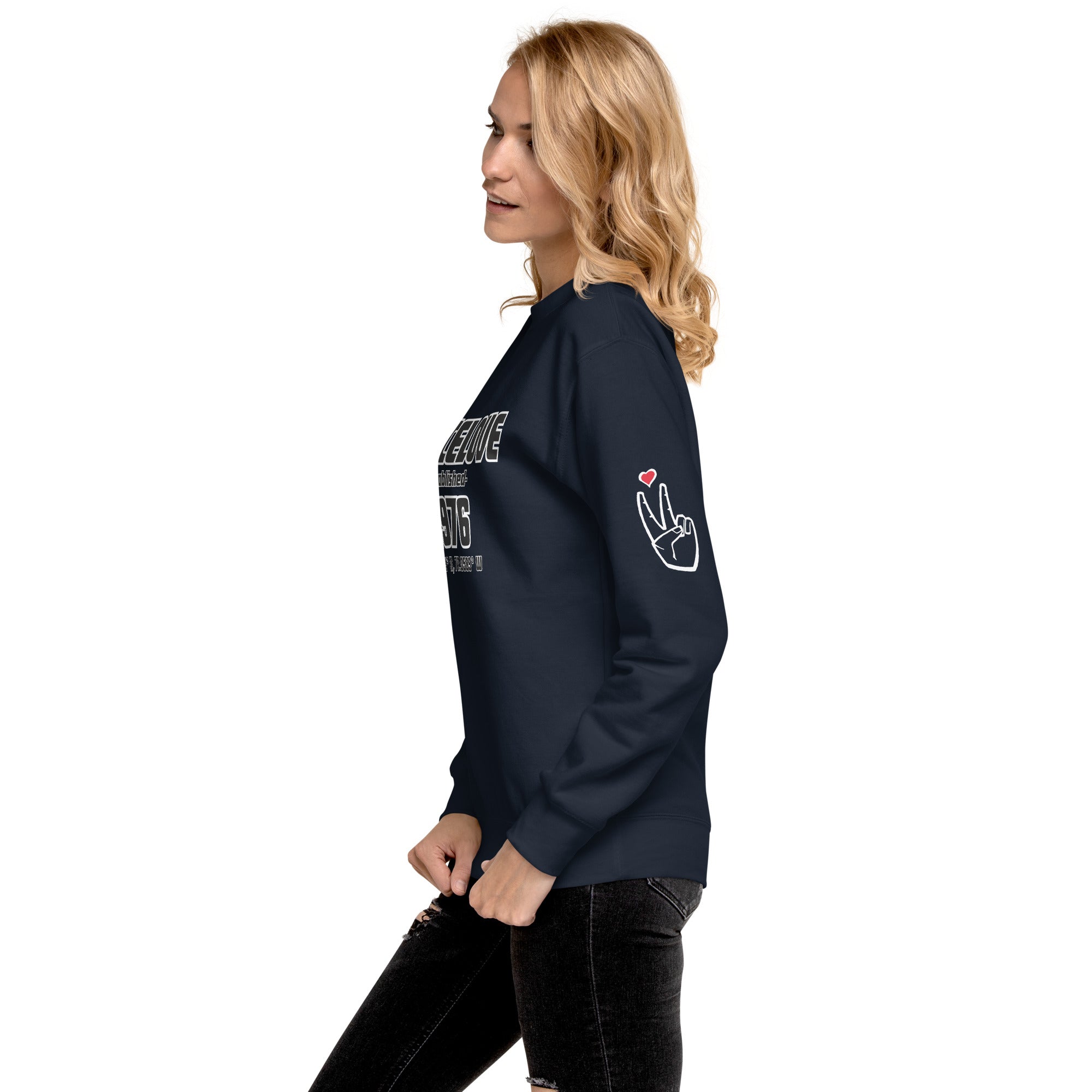 PeaceLove Est 1976 Unisex Premium Sweatshirt