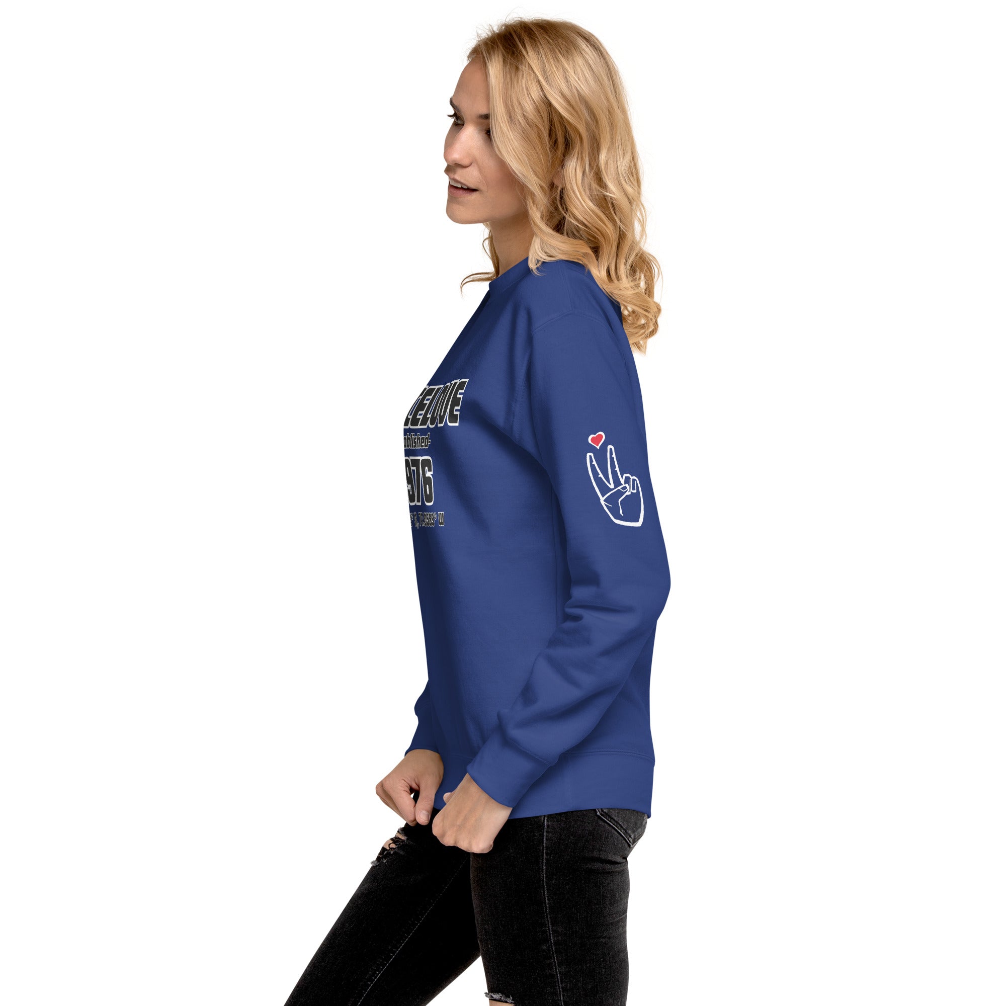 PeaceLove Est 1976 Unisex Premium Sweatshirt
