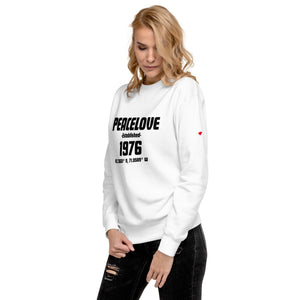 PeaceLove Est 1976 Unisex Premium Sweatshirt