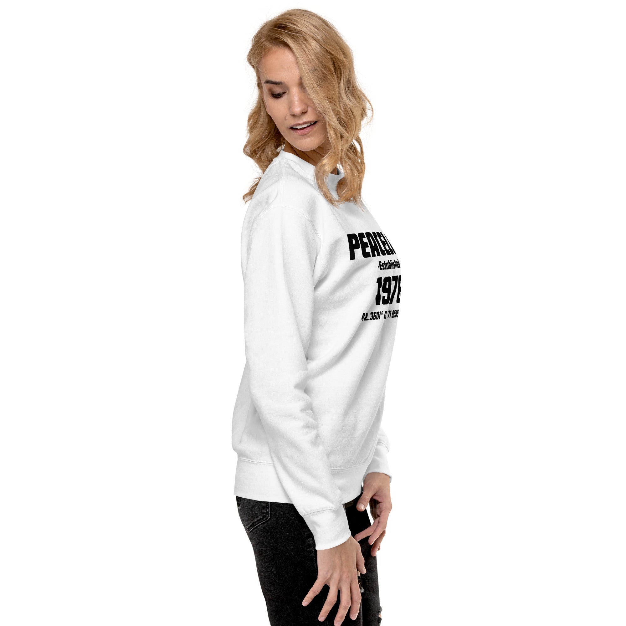 PeaceLove Est 1976 Unisex Premium Sweatshirt