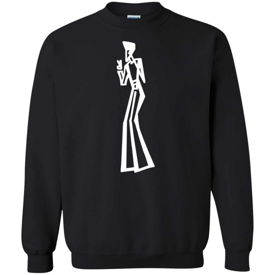 PeaceBrotha White Crewneck Sweatshirt