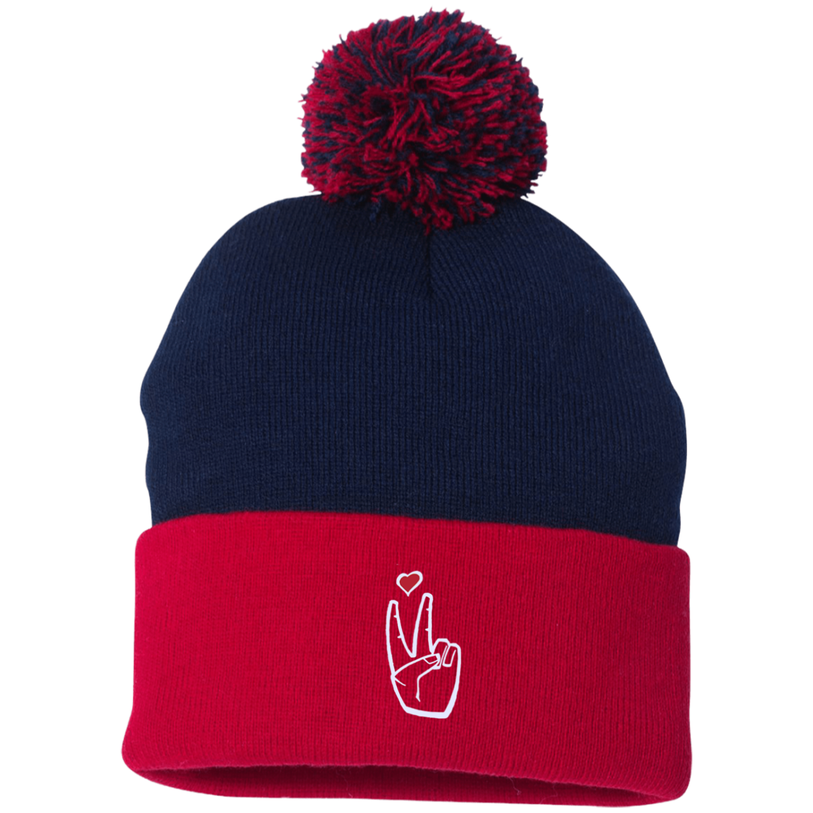 LoveAbove Pom Pom Knit Cap