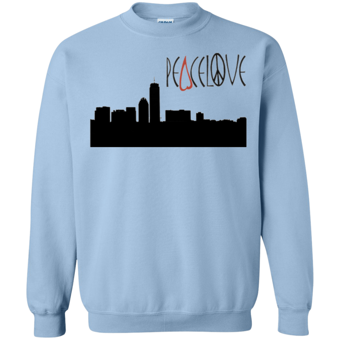 Peacelove Skyline Crewneck Sweatshirt