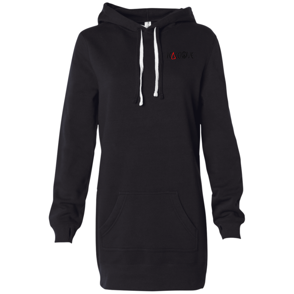 Peacelove Women's Hooded Pullover Dress