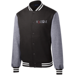 Peacelove Classic Fleece Letterman Jacket