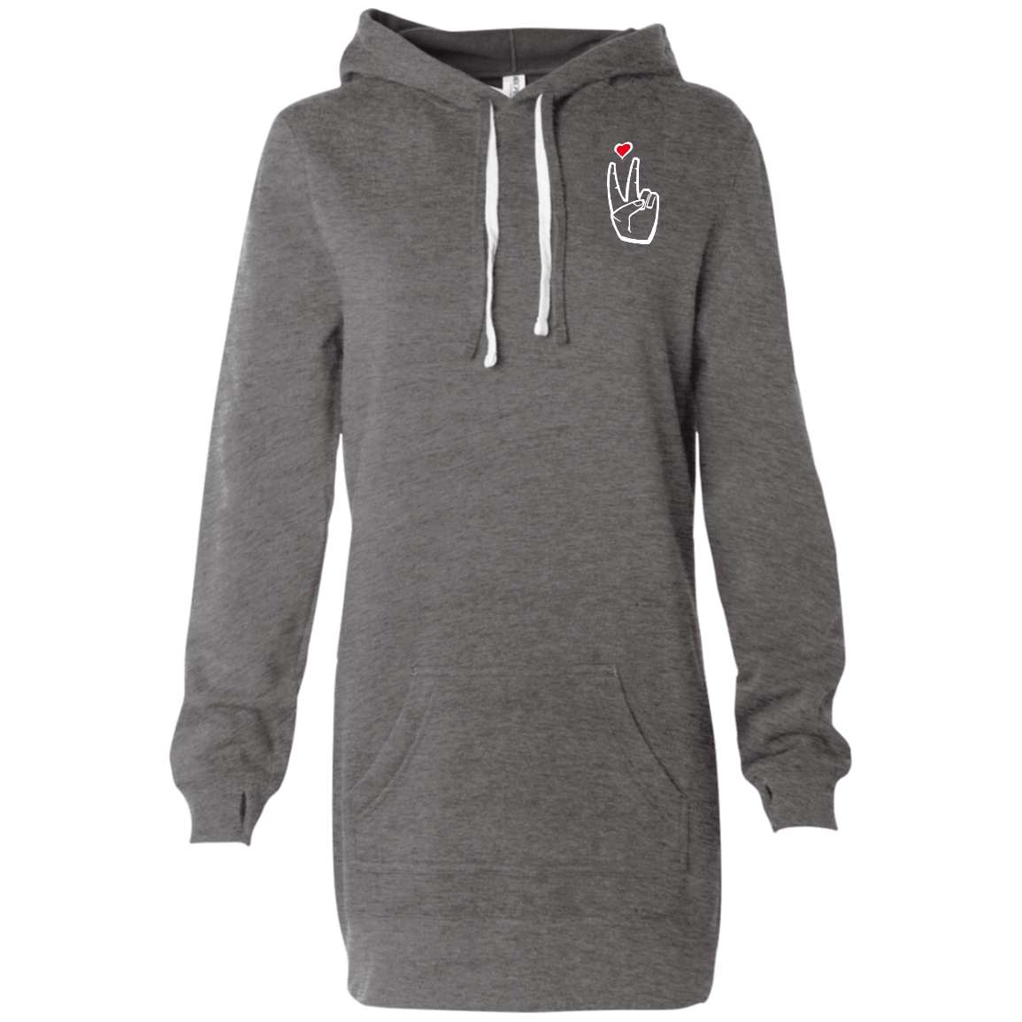LoveAbove Women's Hooded Pullover Dress