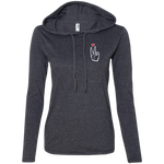 LoveAbove(left) Ladies' T-Shirt Hoodie
