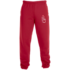 LoveAbove Sweatpants w/ Pockets Embroidered