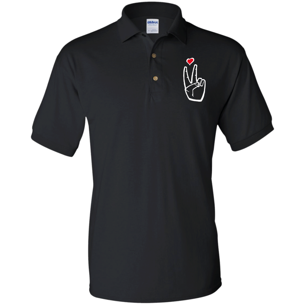 LoveAbove - (Embroidered) Jersey Polo Shirt