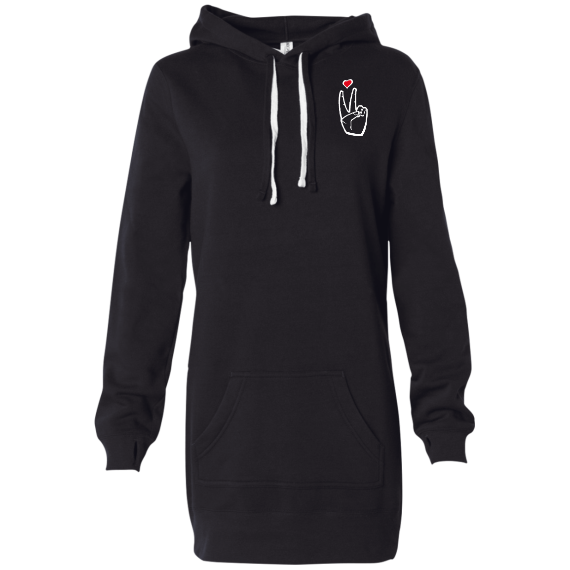 LoveAbove Women's Hooded Pullover Dress