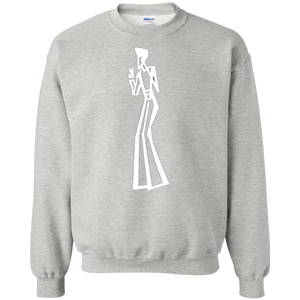 PeaceBrotha White Crewneck Sweatshirt