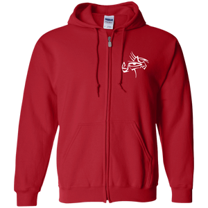 Eye Of Rauthentic Zip Up Hooded Sweatshirt Embroidered
