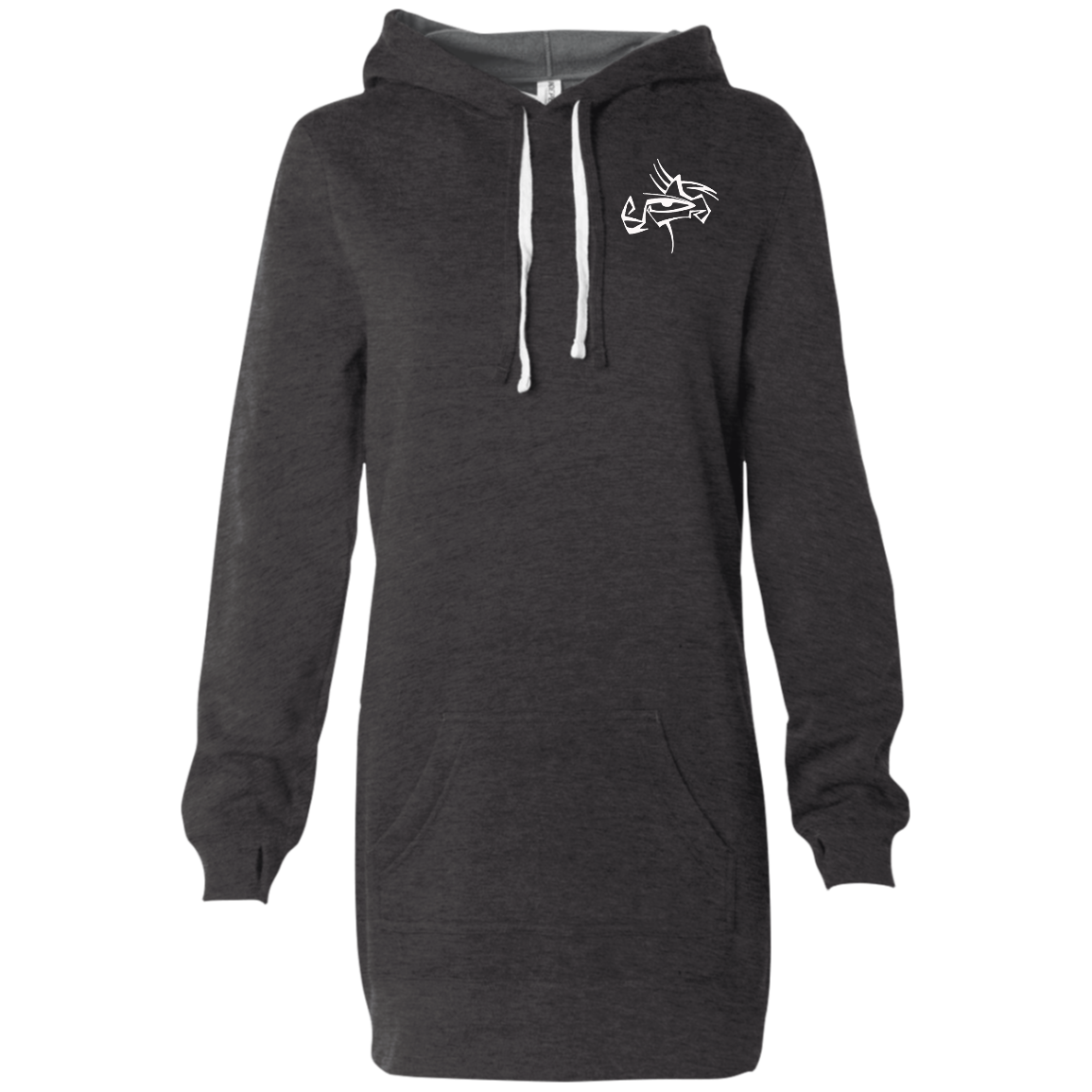 Eye of Rauthentic Women's Hooded Pullover Dress
