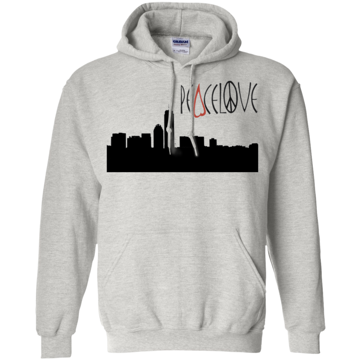 PeaceLove Skyline Hoodie