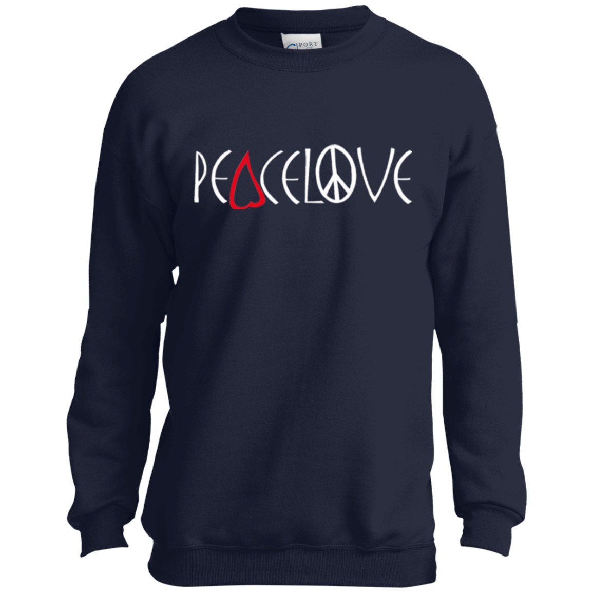 Peacelove Classic Youth Sweatshirt