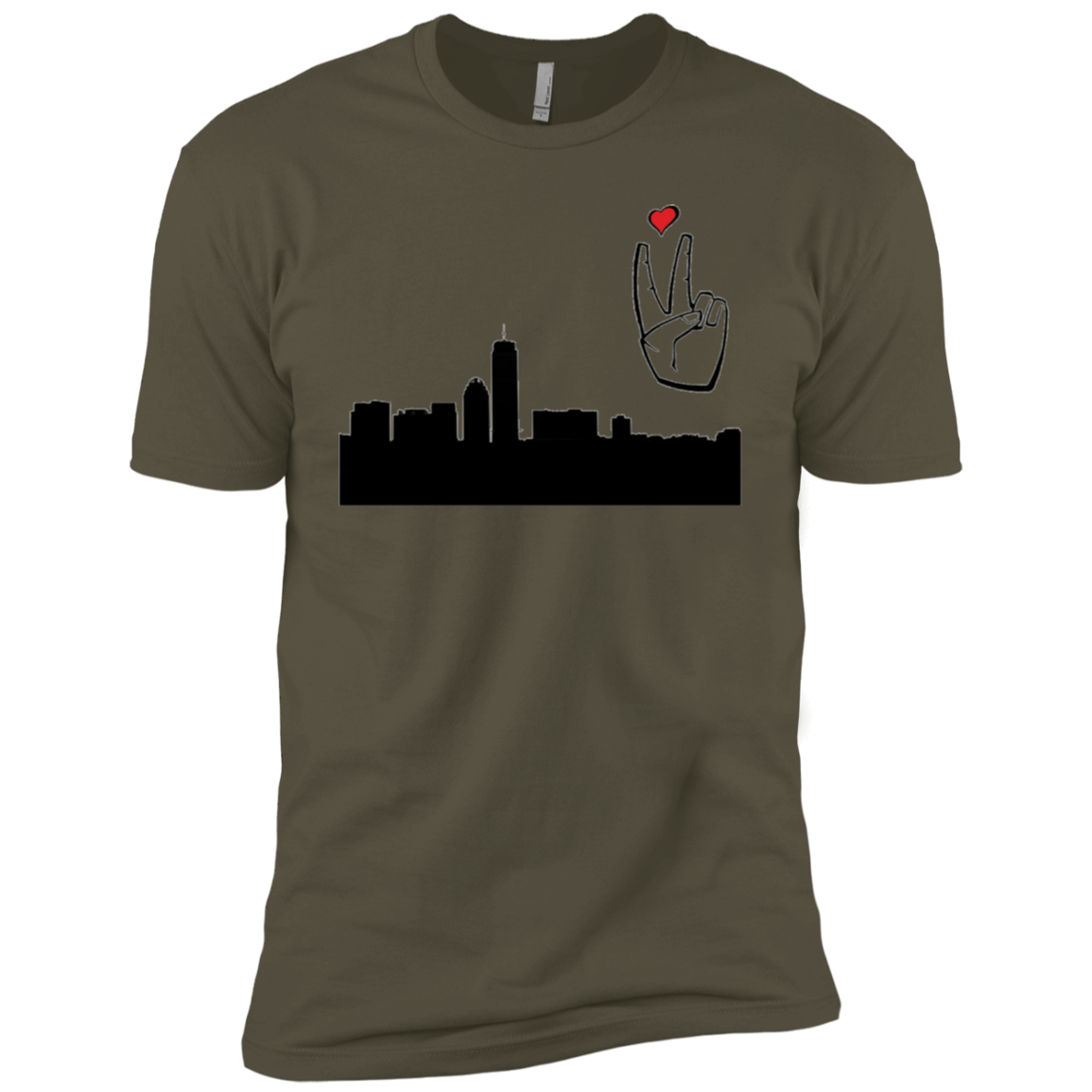 LoveAbove Skyline Premium Short Sleeve T-Shirt