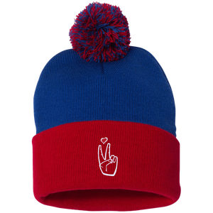 LoveAbove Pom Pom Knit Cap