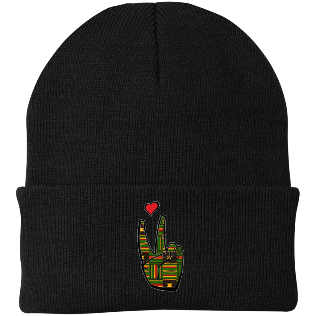 LoveAbove Kente Knit Cap