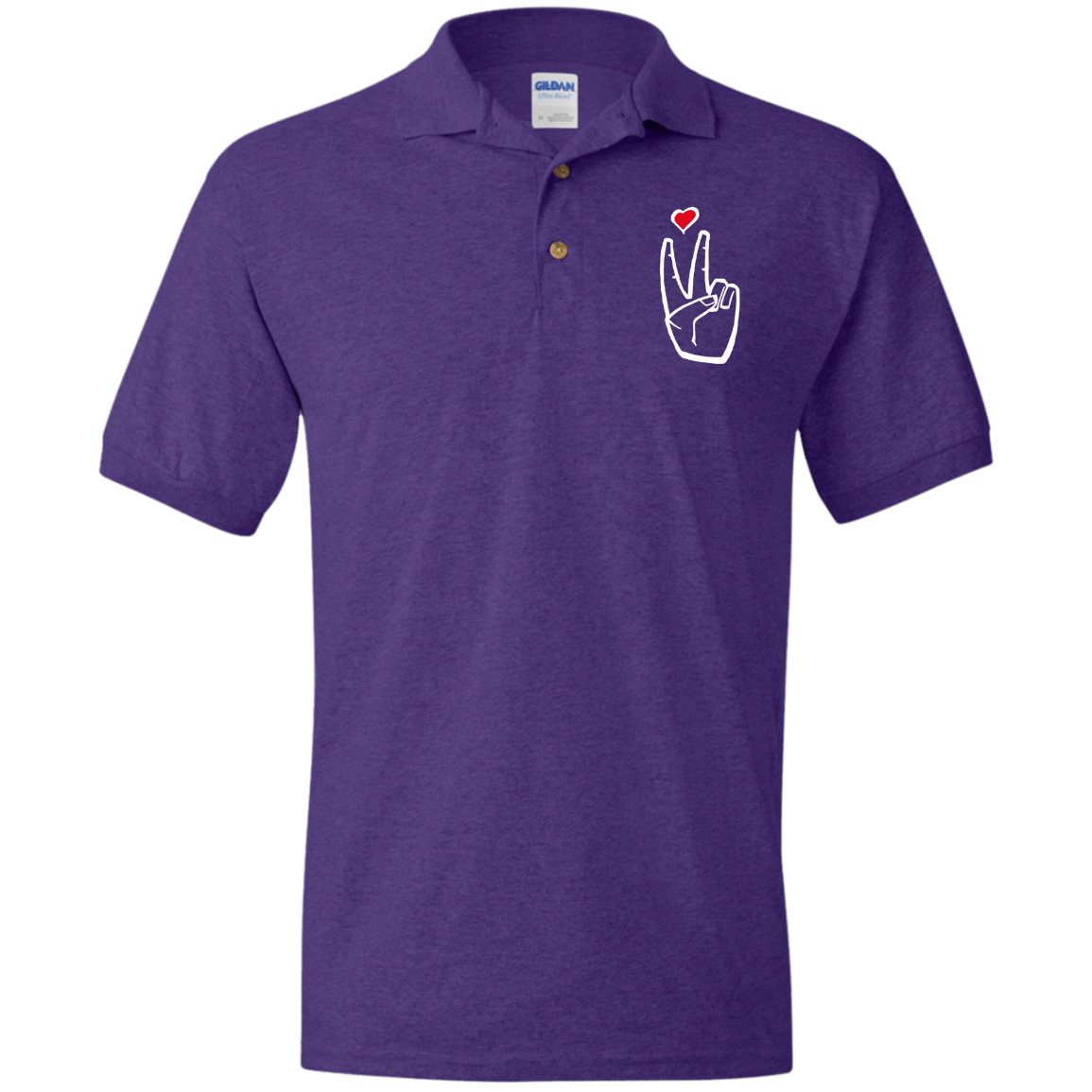 LoveAbove - (Embroidered) Jersey Polo Shirt