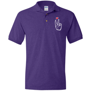 LoveAbove - (Embroidered) Jersey Polo Shirt