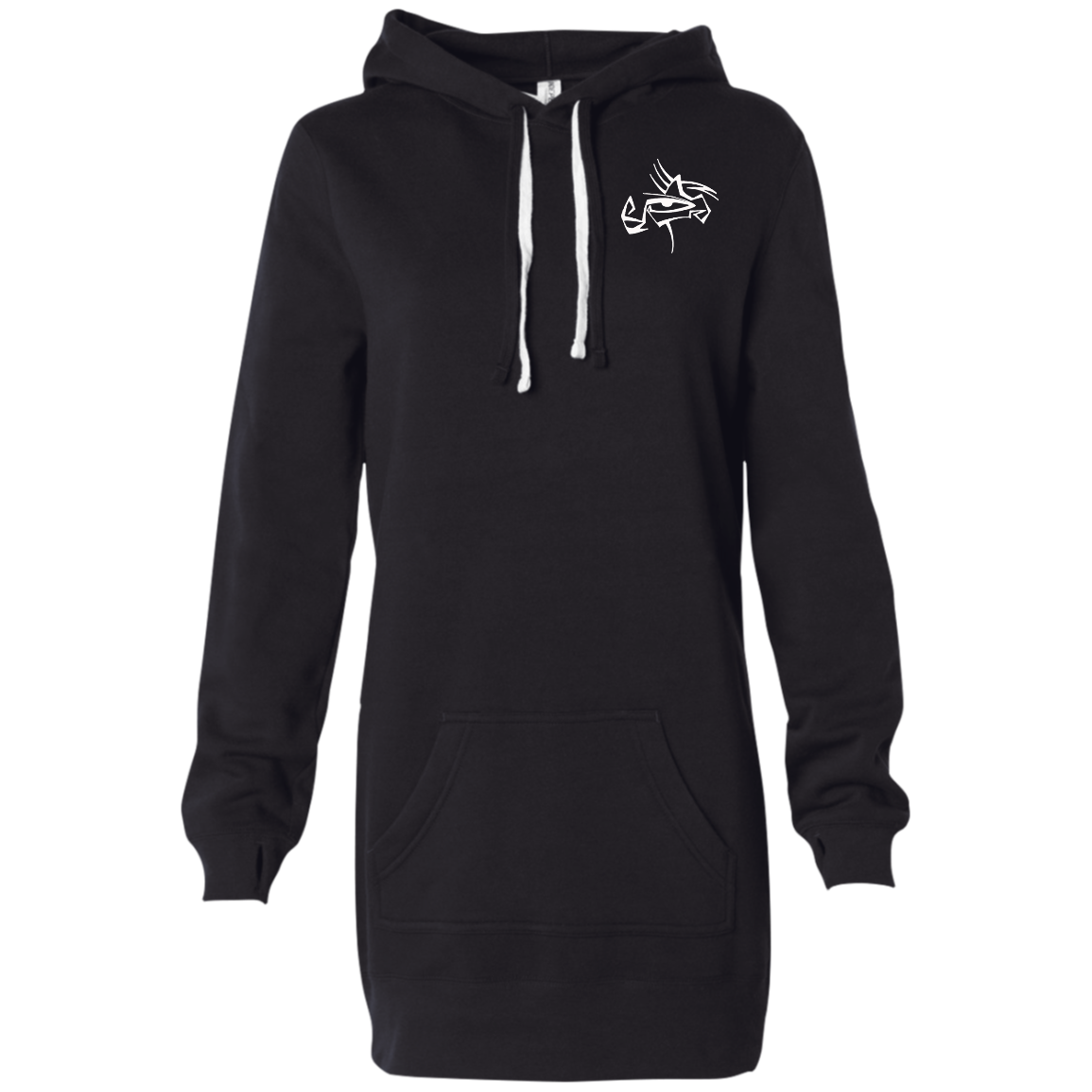 Eye of Rauthentic Women's Hooded Pullover Dress