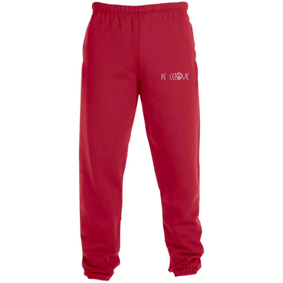 PeaceLove Sweatpants w/ Pockets Embroidered