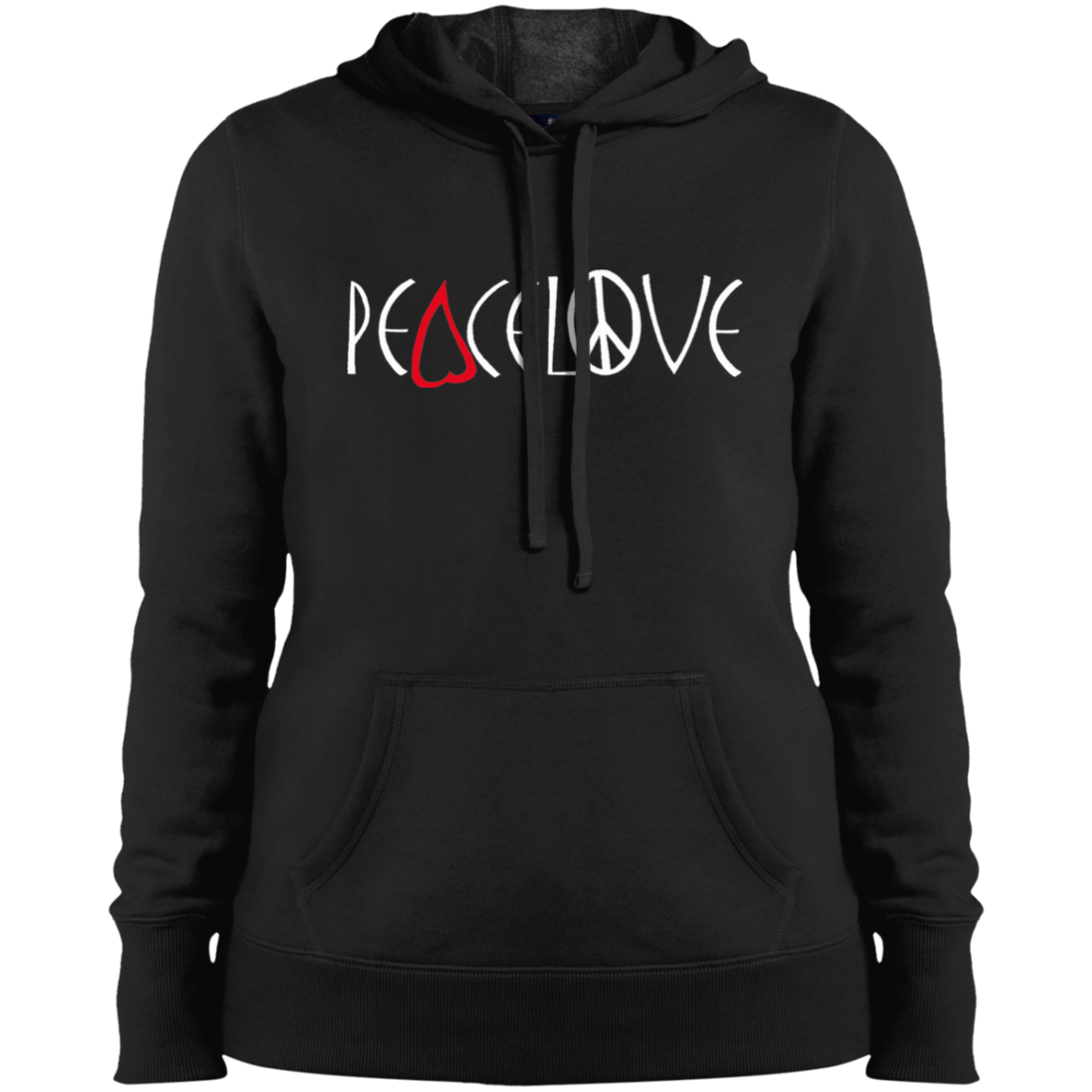 PEACELOVE  LADIES HOODIE