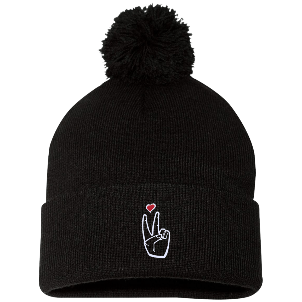 LoveAbove Pom Pom Knit Cap