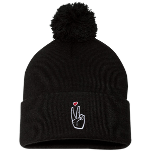 LoveAbove Pom Pom Knit Cap